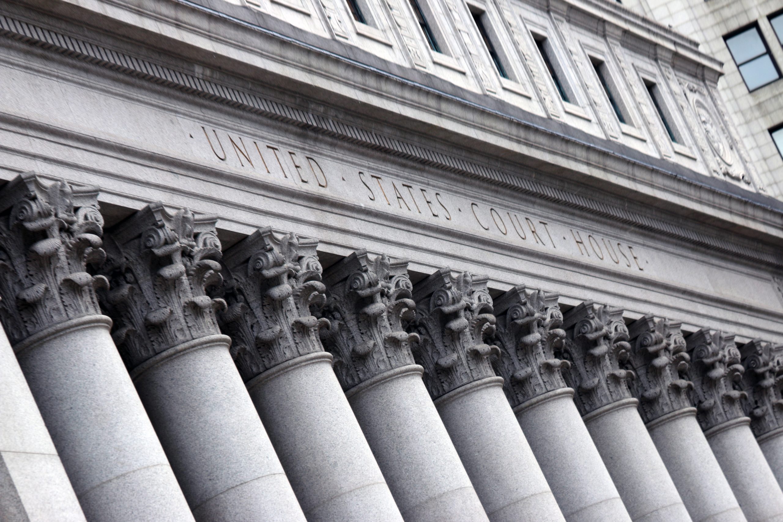 Court House with pillars